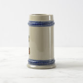 Buchstabe E Thanksgiving-Geschenk im Stil Bierglas (Mittel)