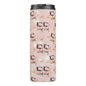 Buchstabe E Thermobecher Thermosbecher (Rückseite)