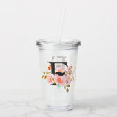 Buchstabe F Acryltrinkbecher (Rückseite)