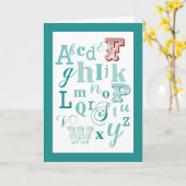 Buchstabe F Anfangsname Alphabet Geburtstag Aquama Karte (Gelbe Blume)