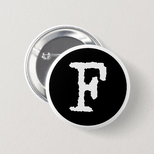 Buchstabe F Button (Vorne & Hinten)