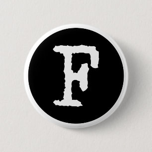 Buchstabe F Button