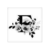 Buchstabe F Gummistempel (Prägung)