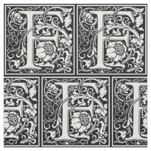 Buchstabe F Mittelalterliche Monogramm-Kunst Neue Stoff