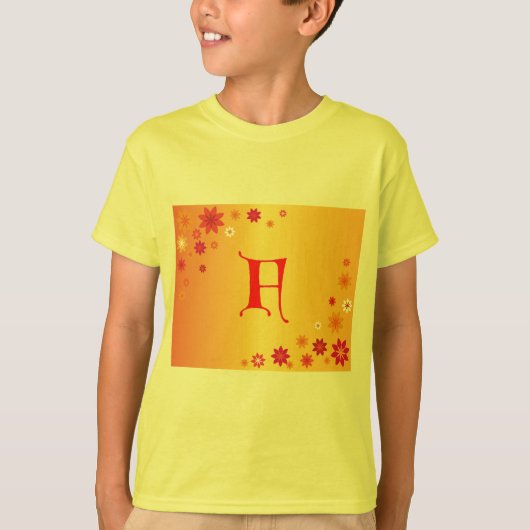 Buchstabe F T-Shirt (Vorderseite)