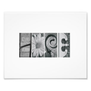 Buchstabe-Fotografie-Hoffnungs-Druck des Fotodruck