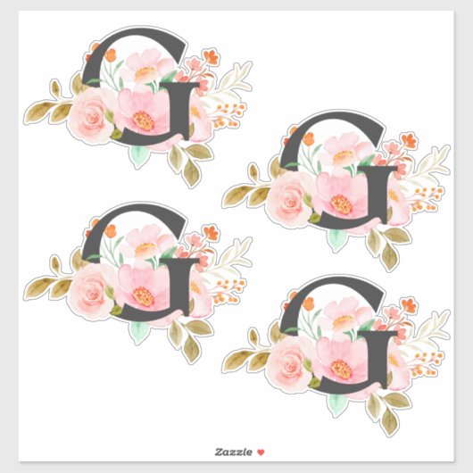 Buchstabe G Aufkleber (Blatt)