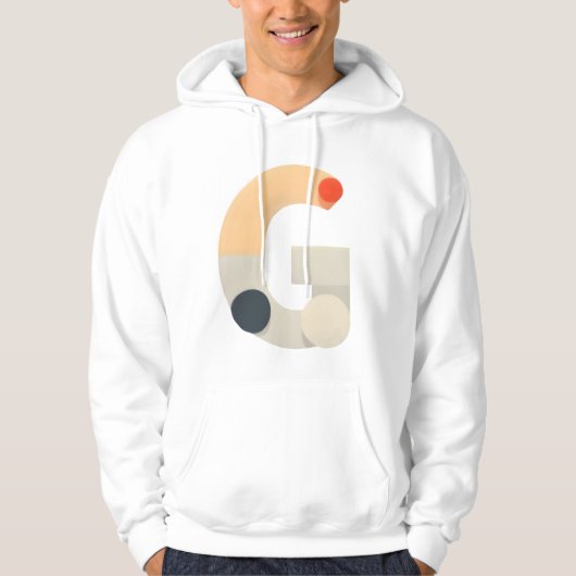 Buchstabe G: Bold, Graceful und Impressive! Hoodie (Vorderseite)