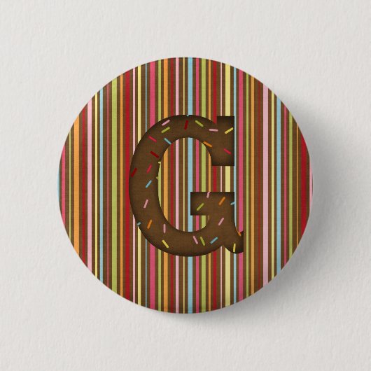 Buchstabe G Button (Vorderseite)