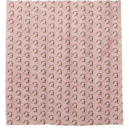 Buchstabe G Duschvorhang (Vorderseite)