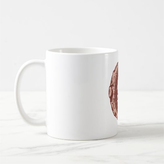 Buchstabe "G" elegant bestickt Kaffeetasse (Links)