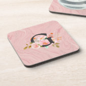 Buchstabe G Getränkeuntersetzer (Linke Seite)