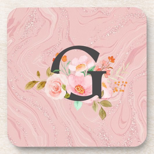 Buchstabe G Getränkeuntersetzer (Vorderseite)