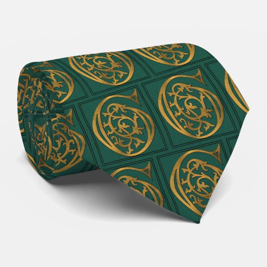 Buchstabe G Krawatte (Gerollt)