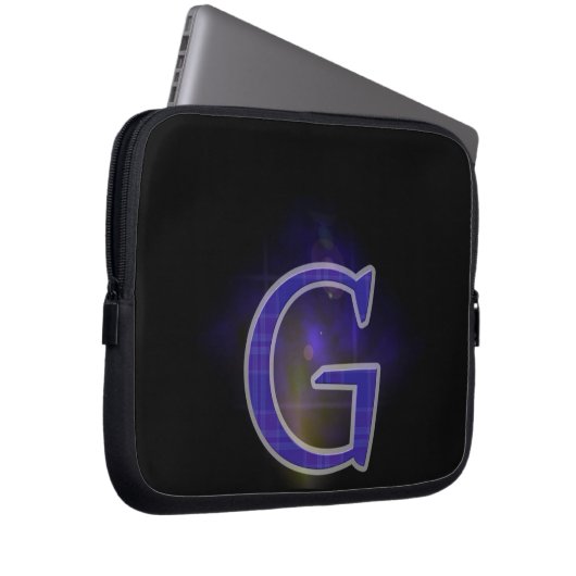 Buchstabe G Laptopschutzhülle (Vorne Rechts)
