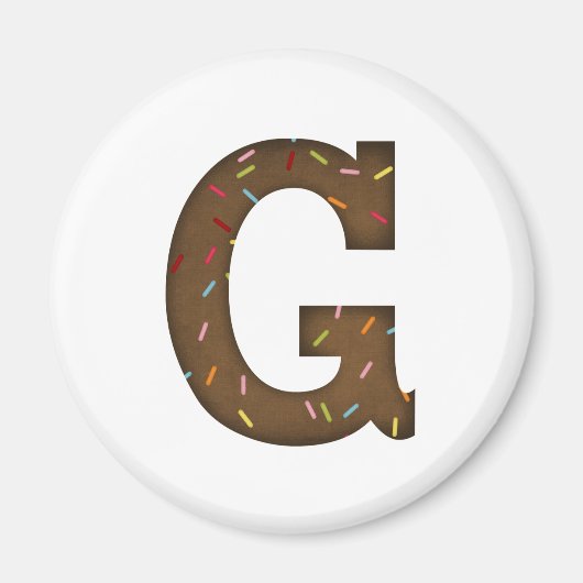 Buchstabe G Magnet (Vorne)