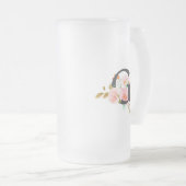 Buchstabe G Mattglas Bierglas (VorderseiteRechts)