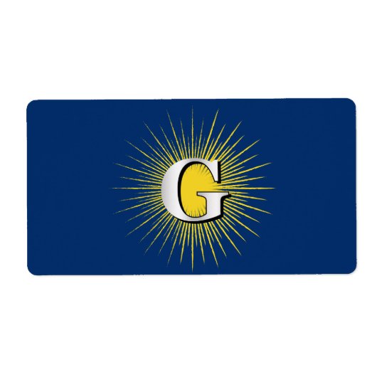 Buchstabe G - Mauritisches Symbol (Vorne)