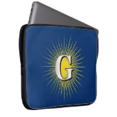Buchstabe G - Mauritisches Symbol Laptopschutzhülle (Vorne Rechts)