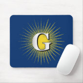 Buchstabe G - Mauritisches Symbol Mousepad (Mit Mouse)
