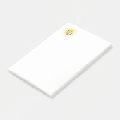 Buchstabe G - Mauritisches Symbol Post-it Klebezettel (angewinkelt)