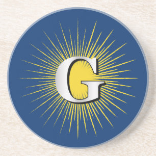 Buchstabe G - Mauritisches Symbol Untersetzer