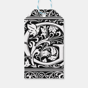 Buchstabe G Mittelalterliche Monogramm-Kunst Art N Geschenkanhänger