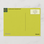 Buchstabe G Postkarte (Rückseite)