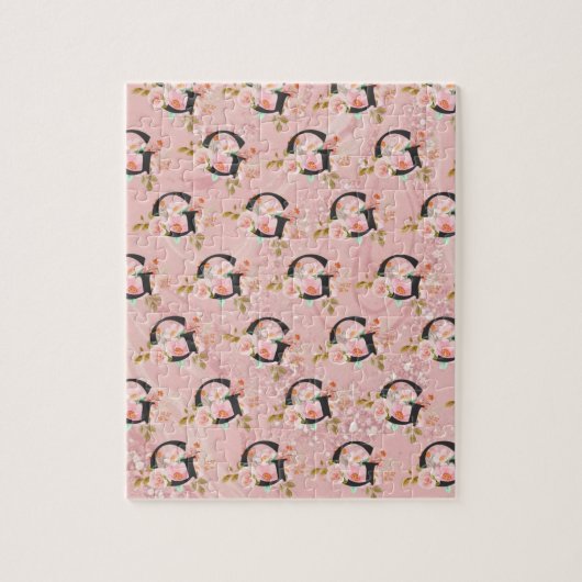 Buchstabe G Puzzle (Vertikal)