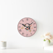 Buchstabe G Runde Wanduhr (Zuhause)