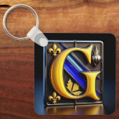 Buchstabe G Schlüsselanhänger (Vorderseite)
