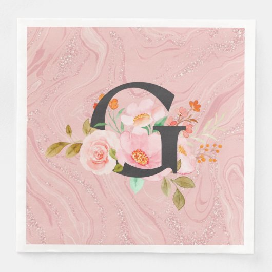 Buchstabe G Serviette (Vorderseite)