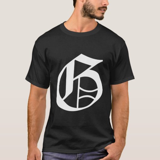 Buchstabe G T-Shirt (Vorderseite)