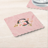 Buchstabe G Untersetzer (angewinkelt)