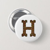 Buchstabe H Button (Vorne & Hinten)