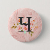 Buchstabe H Button (Vorderseite)