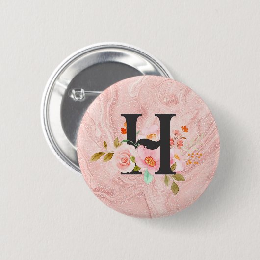 Buchstabe H Button (Vorne & Hinten)