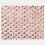 Buchstabe H Fleecedecke (Vorderseite (Horizontal))