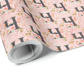 Buchstabe H Geschenkpapier (Rolleneckpunkt)