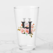 Buchstabe H Glas (Rückseite)
