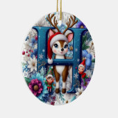 Buchstabe h keramik ornament (Rechts)