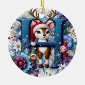 Buchstabe h keramik ornament (Vorne)