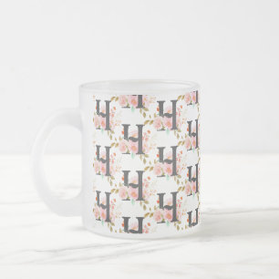 Buchstabe H Mattglastasse