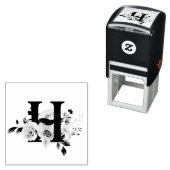 Buchstabe H Permastempel (Beispiel)