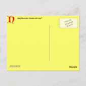 Buchstabe H Postkarte (Rückseite)