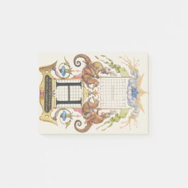 Buchstabe H von Mira Calligraphiae Monumenta Post-it Klebezettel