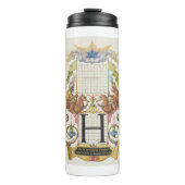 Buchstabe H von Mira Calligraphiae Monumenta Thermosbecher (Vorderseite)