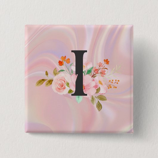 Buchstabe I Button (Vorderseite)