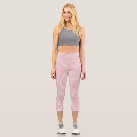 Buchstabe I Capri Leggings (Vorderseite)