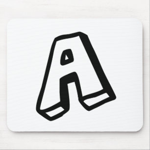 Buchstabe I Mousepad